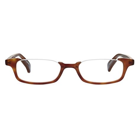 tortoise half rim readers johnston and murphy