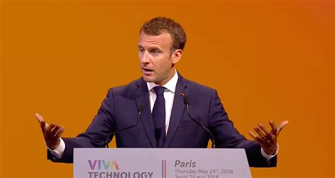 First published on thu 27 may 2021 07.30 edt. DISCOURS D'EMMANUEL MACRON A VIVATECH