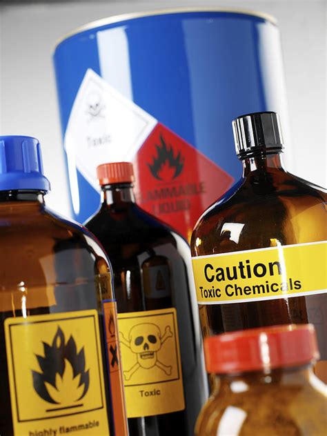 Hazardous Chemicals Photograph By Tek Image