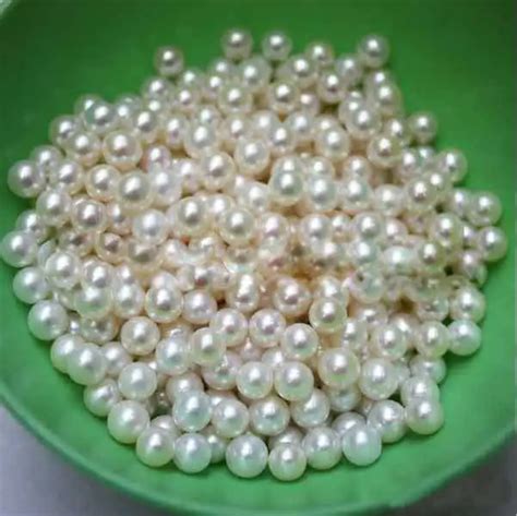 Wholesale 4 5mm Aaa Round Half Drilled Natural Freshwater Loose Pearls