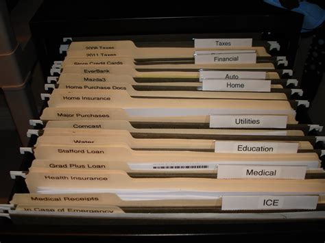Create a organization structure based on department instead of using categories that group files based on overarching topics, such as finance or mount file holders right on your walls instead of using a filing cabinet or shelf. Neat Freak Wannabe: Master Plan - April Project: The ...