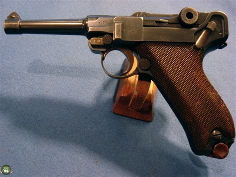 Sold Very Rare 1911 Erfurt Luger Crisp Example Pre98