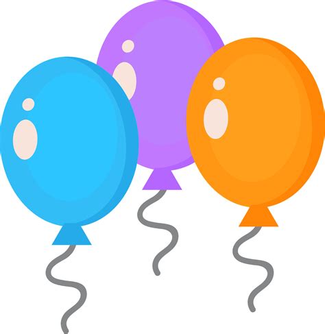 Clipart Anniversary Balloons