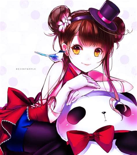 Manga Girl And Panda My Fave Mangaand My Fave Manga