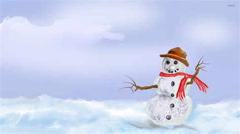 Free Download Snowman 10 Wallpaper Holiday Wallpapers 23578