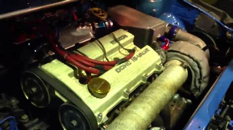 Mazda 323 Bg Turbo More 700 Hp Moo Engine Shop In Thailand Youtube