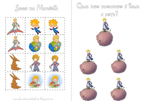 Atividades Pequeno Principe Alfabetização