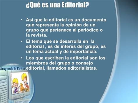 Editorial Periodistico Ejemplo De Editorial De Una Revista