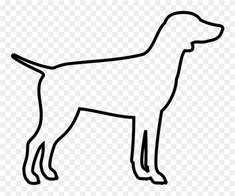 Outline Dog Clipart Black And White Clip Art Library