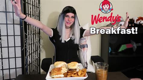 Trying Wendys Breakfast For The First Time Youtube
