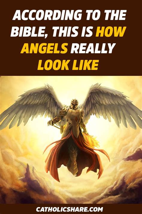 Angels are mentioned almost 400 times in the bible. According to the Bible, This is How Angels Really Look ...