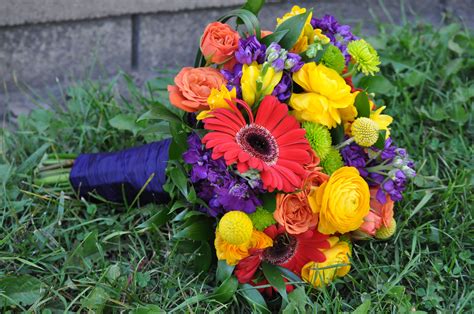 Bright And Beautiful Bridal Bouquet By Lexington Floral In Shoreview