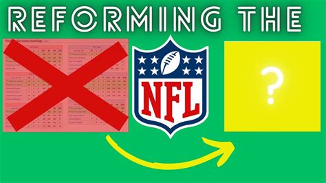 Reforming The Current Nfl Schedule And Nfl Playoff Format A Proposal