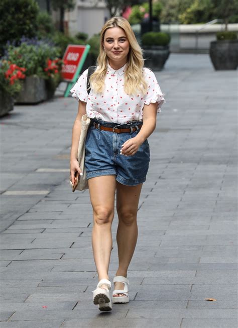 Listen to sian on spotify. SIAN WELBY in Denim Shorts Leaves Global Radio in London ...