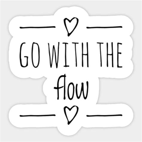 Go With The Flow Clip Art