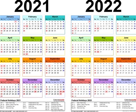 Excel 12 Month Calendar 2021 Printable Monthly Calendar 2021