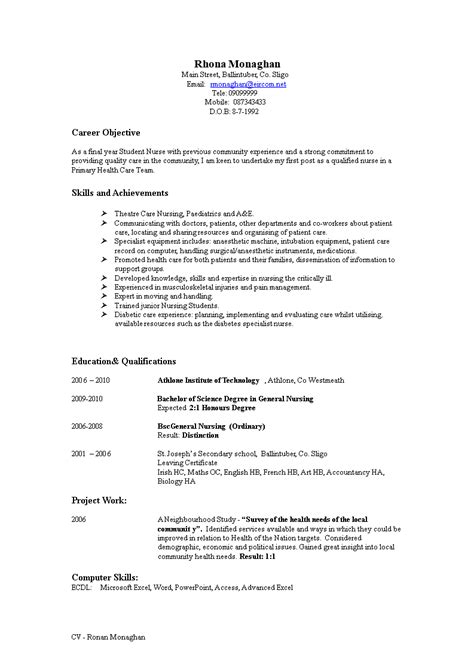 Ideally, you want to keep it to 3 nursing resume objective examples. Nursing Resume Objective | Templates at allbusinesstemplates.com