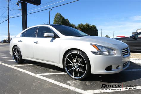 Nissan Maxima With 22in Lexani R Twelve Wheels Exclusively From Butler