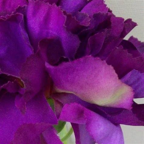 silk carnation purple 60cm artificial flowers