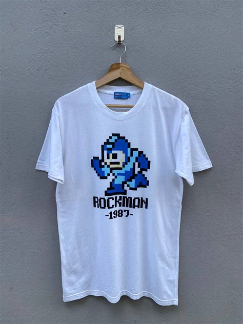 Vintage 💥vintage 80s 90s Capcom “rockman” Games Rare Graphic Tees Grailed