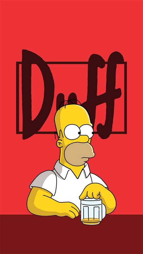 Homer Duff Wallpaper By Zelestin0 6d Free On Zedge The Simpsons