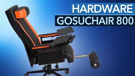 Spielen und arbeiten werden deutlich verbessert, deine. GosuChair 800 - Der ultimative Gaming Stuhl Made in Germany?