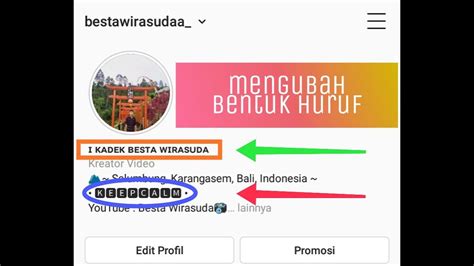 Cara mengubah teks tulisan huruf latin menjadi teks tulisan bahasa arab/arabic (auto translate online). Cara Mengubah Bentuk Huruf/Font Di Instagram - YouTube