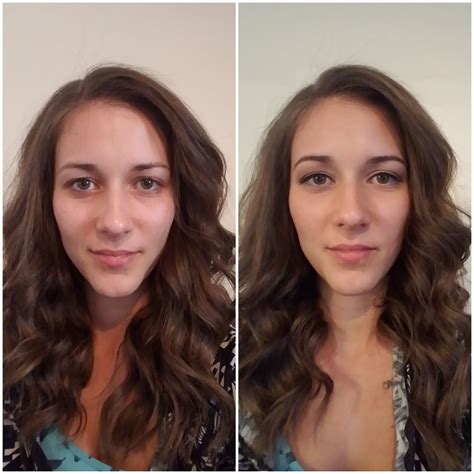 Everyday makeup before & after CCW...also, what face shape do I have? I ...