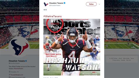 Deshaun Watson Of Houston Texans Graces Cover Of Sports Illustrateds