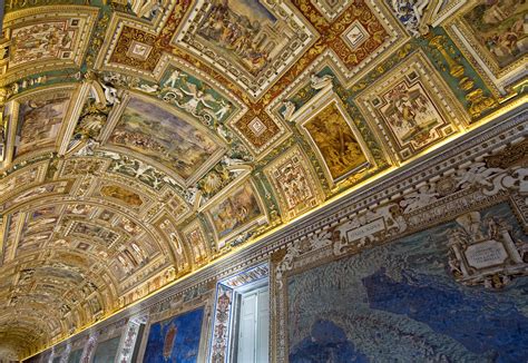 Vatican Museum The Walls And Ceilings Of The Vatican Museu Flickr