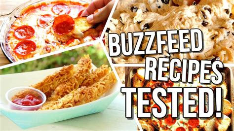 Buzzfeed Food Recipes TESTED! | Courtney Lundquist - YouTube