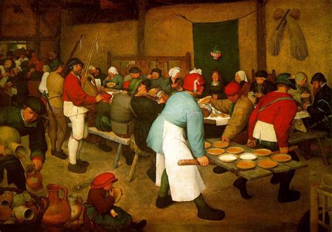 Pieter Bruegel The Elder Peasant Wedding C 1568 Pieter Bruegel The