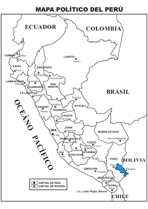 Mapa Del Peru Y Departamentos Para Colorear Mapas Peru Mapa Mapa De