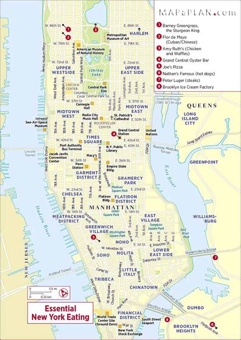 Maps Of New York Top Tourist Attractions Free Printable MapaPlan New York City Vacation