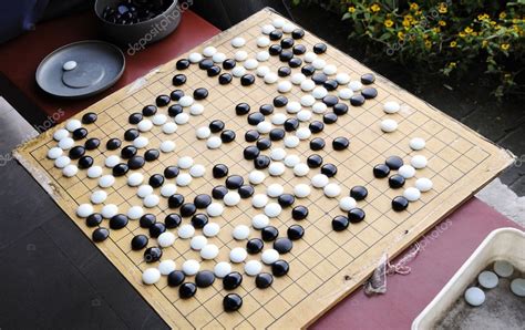 Chinese Go Chess Game — Stock Photo © Zenjung 2257937