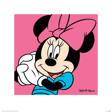 Minnie Mouse Pink Canvas Print The Art Group