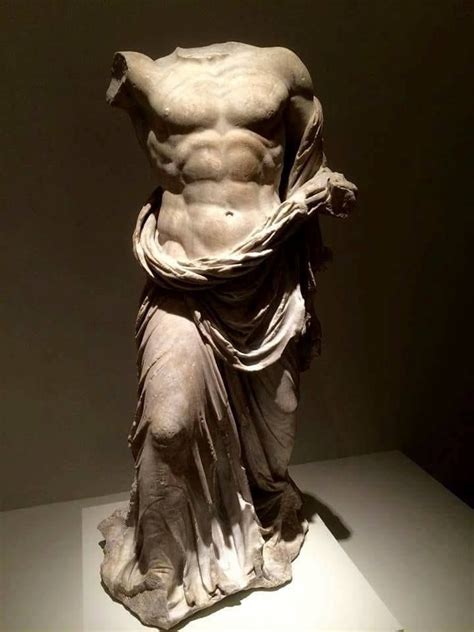 Marble Statue Of A Running Male Figurefrom Pergamongreekhellenistic
