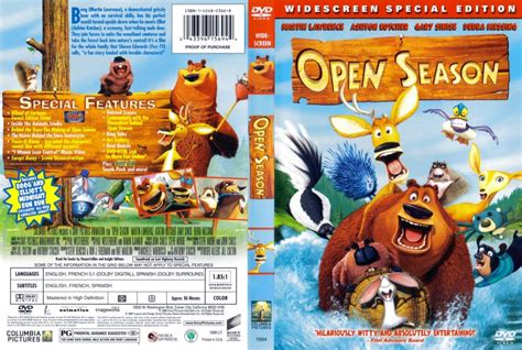 Open Season Movie Dvd Scanned Covers 5171open Season Dvd Covers