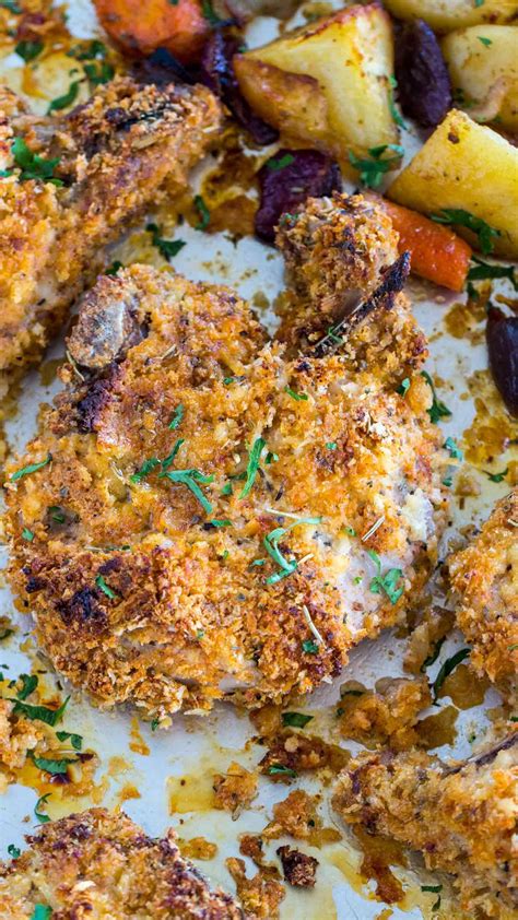 Shake to coat the whole pork chop. Shake and Bake Pork Chops - Sweet and Savory Meals ...