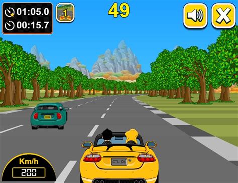 Elige tu juego favorito, y diviértete! Carreras en autos deportivos al estilo Out Run