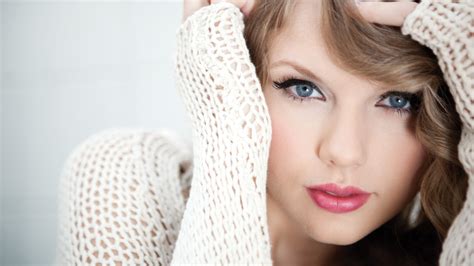Wallpaper Face Model Blonde Eyes Long Hair Taylor Swift Lips