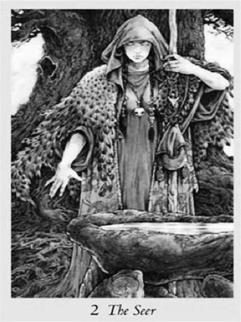 2 The Seer Volva The Völva The Norse Witch Pinterest Tarot And