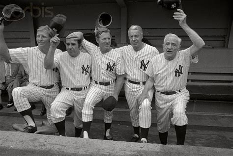 Aug 1974 Theyre All Yankee Old Times And Retired As Players So Are