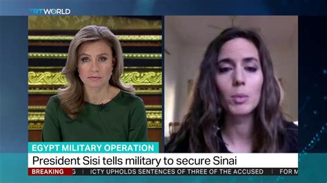 Egypts Sisi Orders Military Chief To Secure Sinai Youtube