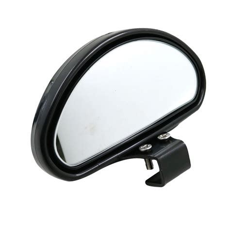 2x Convex Clip On Half Oval Rear View Conter Blind Spot Angle Auxiliary Mirrors Ebay