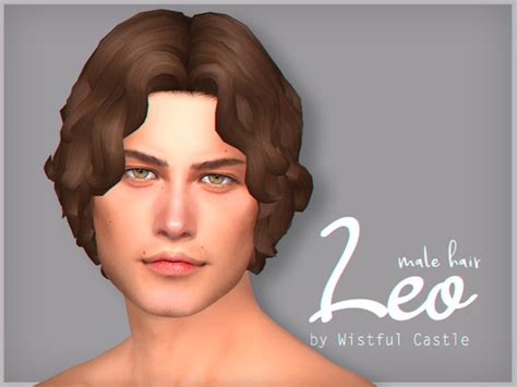 Leo Male Hair By Wistfulcastle At Tsr Sims 4 Updates