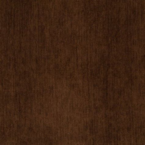 Light Brown Solid Soft Chenille Upholstery Fabric By The Yard