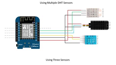 Tech Note 012 Esp8266 Reading Multiple Dht Sensors Youtube