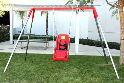 Special Needs Swing Set 1 Seat Playground Equipment Usa