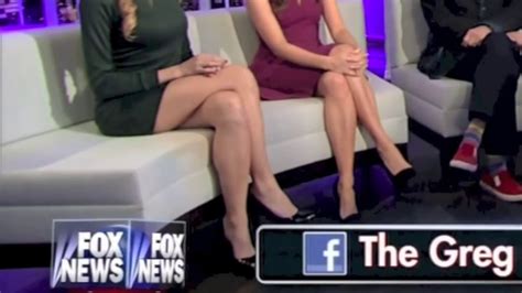 Katherine Timpf And Joanne Nosuchinsky Hot Sexy Leg Show Close Up At 37